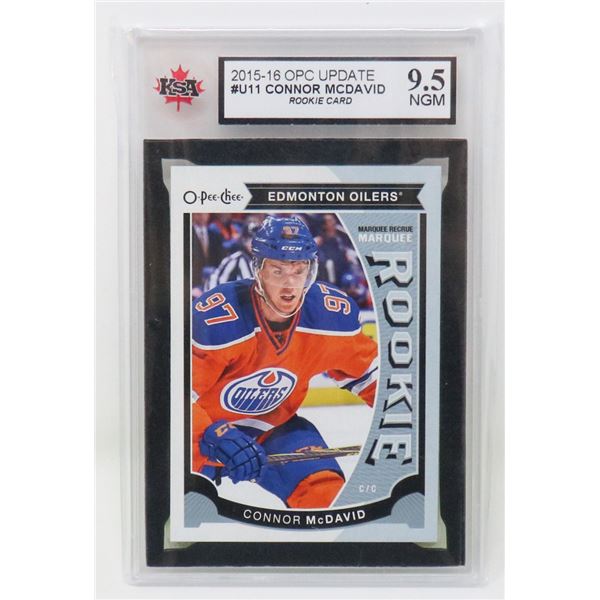 CONNOR MCDAVID ROOKIE KSA 9.5