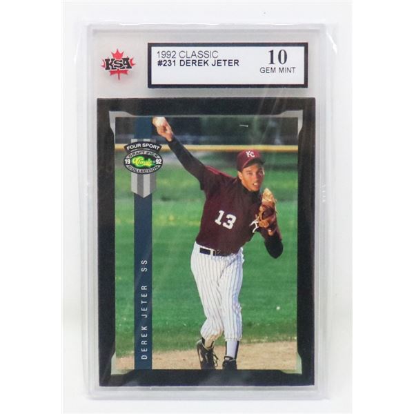 DEREK JETER PRE-ROOKIE KSA 10