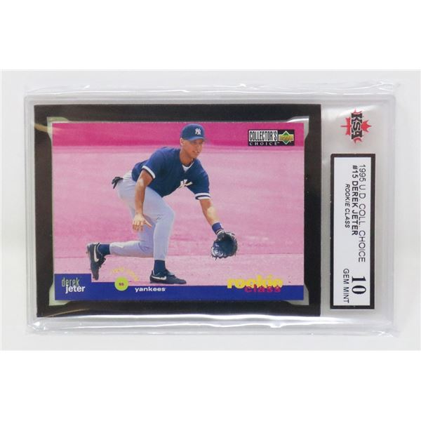 DEREK JETER ROOKIE KSA 10