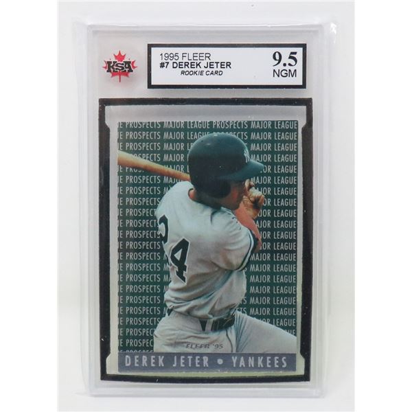 DEREK JETER ROOKIE KSA 9.5