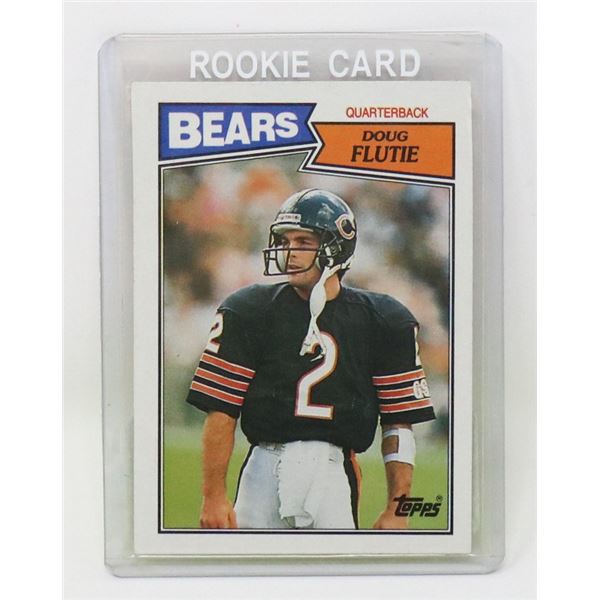 DOUG FLUTIE ROOKIE RAW