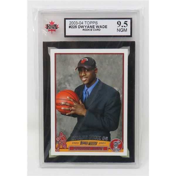 DWYANE WADE ROOKIE KSA 9.5