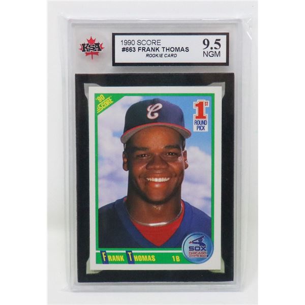 FRANK THOMAS ROOKIE KSA 9.5