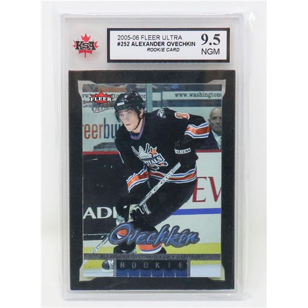 ALEXANDER OVECHKIN ROOKIE KSA 9.5