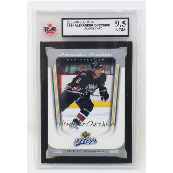 ALEXANDER OVECHKIN ROOKIE KSA 9.5