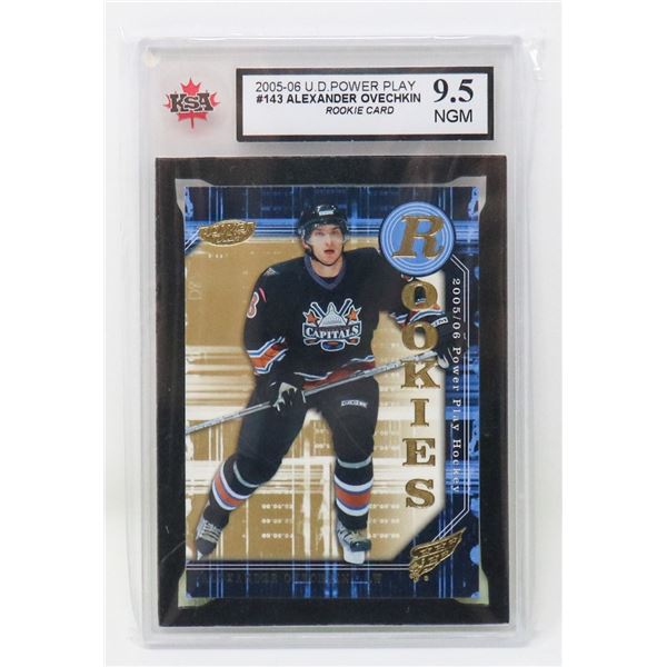 ALEXANDER OVECHKIN ROOKIE KSA 9.5
