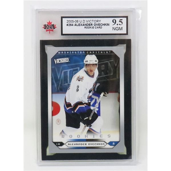 ALEXANDER OVECHKIN ROOKIE KSA 9.5