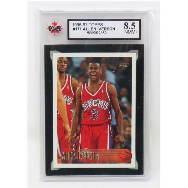 ALLEN IVERSON ROOKIE KSA 8.5