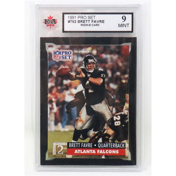 BRETT FAVRE ROOKIE KSA 9