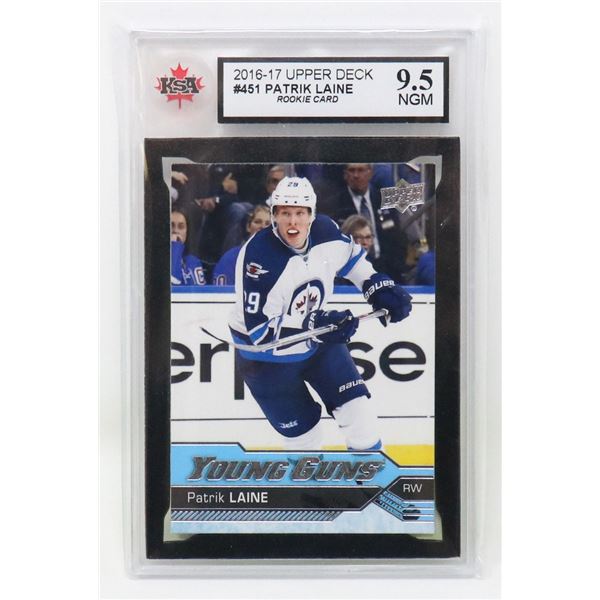 PATRIK LAINE ROOKIE YOUNG GUNS KSA 9.5
