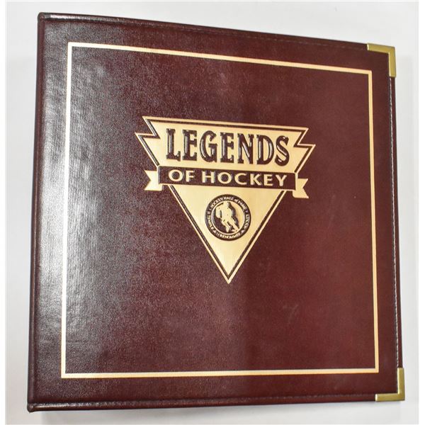 1992 LEGENDS OF HOCKEY BINDER