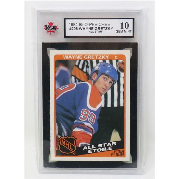 WAYNE GRETZKY VINTAGE 80'S ALL STAR KSA 10.