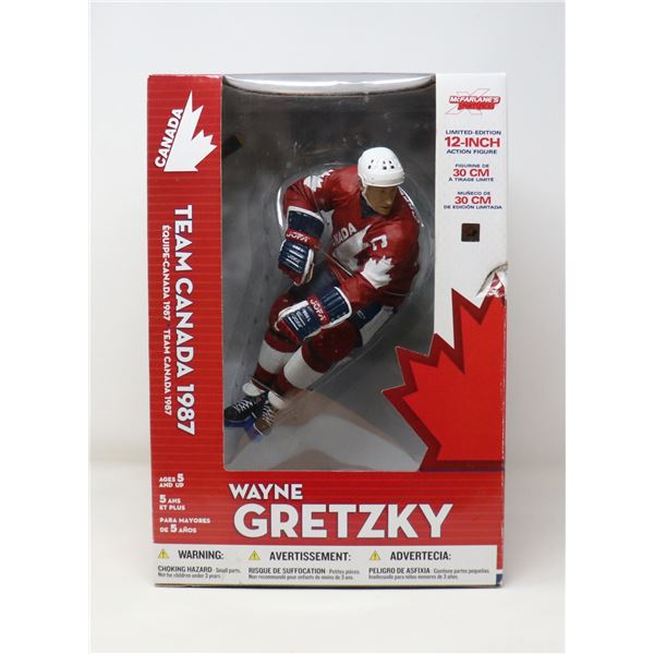 WAYNE GRETZKY 12" TEAM CANADA 1987 RED VARIANT