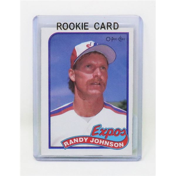 RANDY JOHNSON ROOKIE RAW RARE
