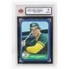 Image 1 : JOSE CANSECO ROOKIE KSA 9