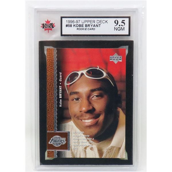 KOBE BRYANT ROOKIE KSA 9.5