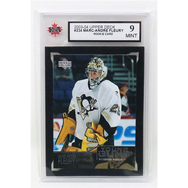 MARC-ANDRE FLEURY ROOKIE YOUNG GUNS KSA 9