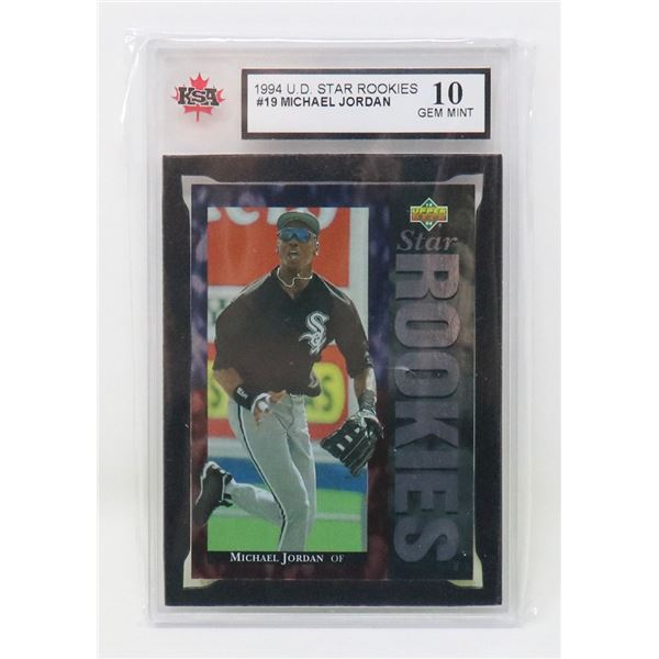 MICHAEL JORDAN STAR ROOKIE KSA 10