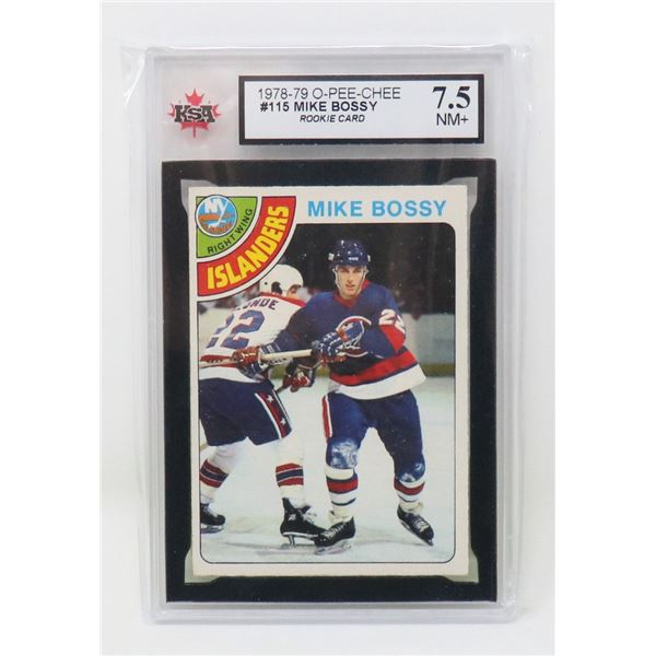 MIKE BOSSY VINTAGE ROOKIE KSA 7.5