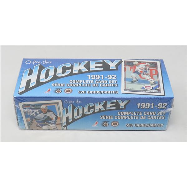 1991-1992 O-PEE-CHEE SEALED SET, 1-528 FACTORY
