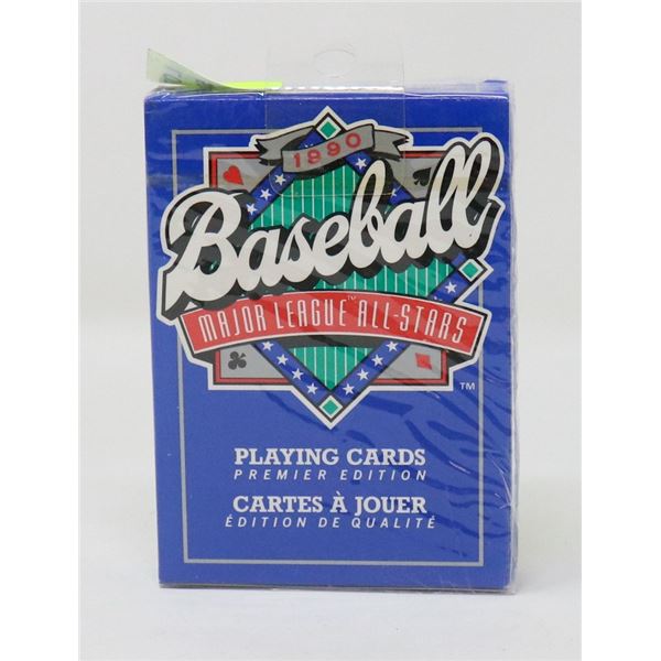 MLB MAJOR LEAGUE ALL-STARS, SEALED, PLAYING CARDS