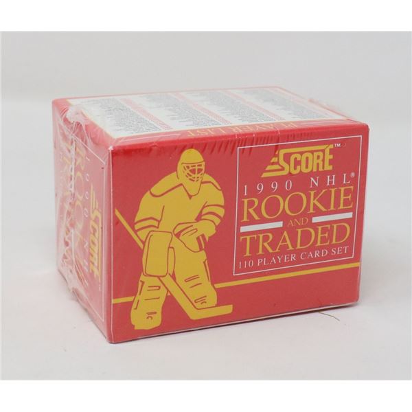 1990-1991 SCORE ROOKIE AND TRADED SEALED 1-110 FAC