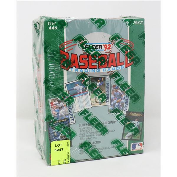 1992-1993 FLEER PACKS 36CT