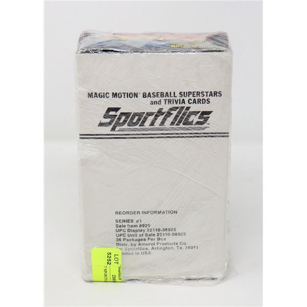 1986-1987 SPORTFLICS 36 PACKS