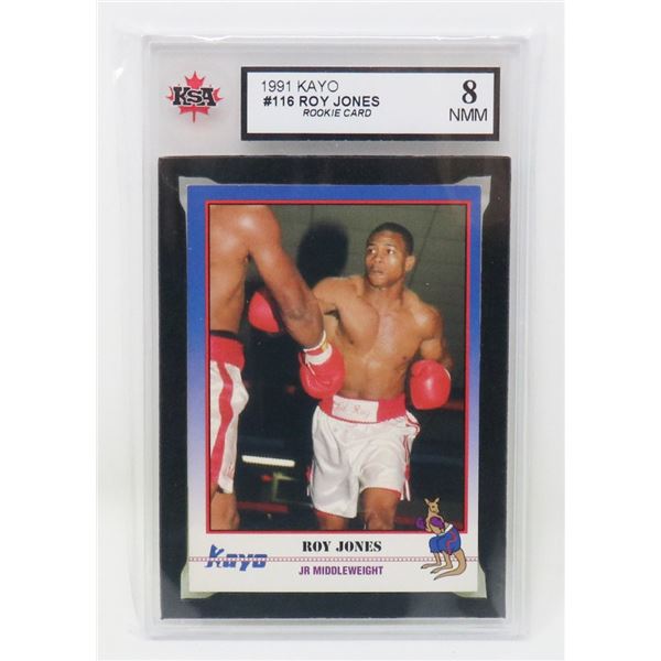 ROY JONES JR ROOKIE KSA 8