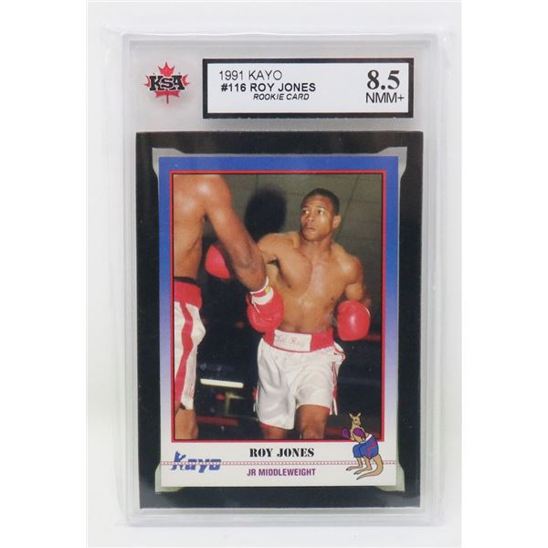 ROY JONES JR ROOKIE KSA 8.5