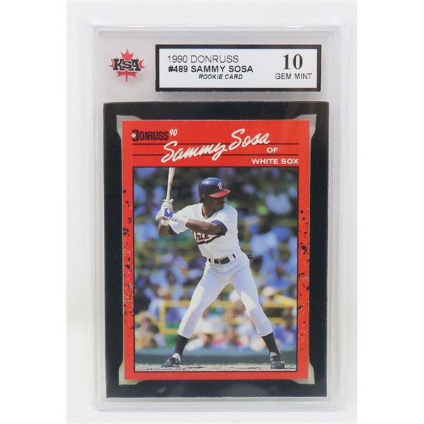 SAMMY SOSA ROOKIE KSA 10