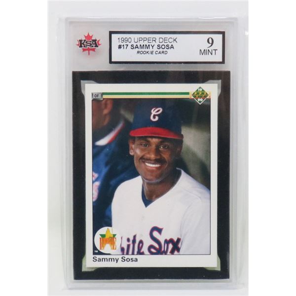 SAMMY SOSA ROOKIE KSA 9