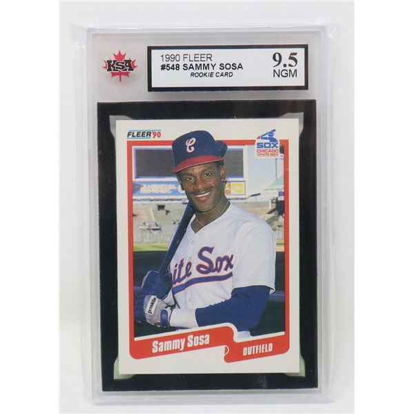 SAMMY SOSA ROOKIE KSA 9.5