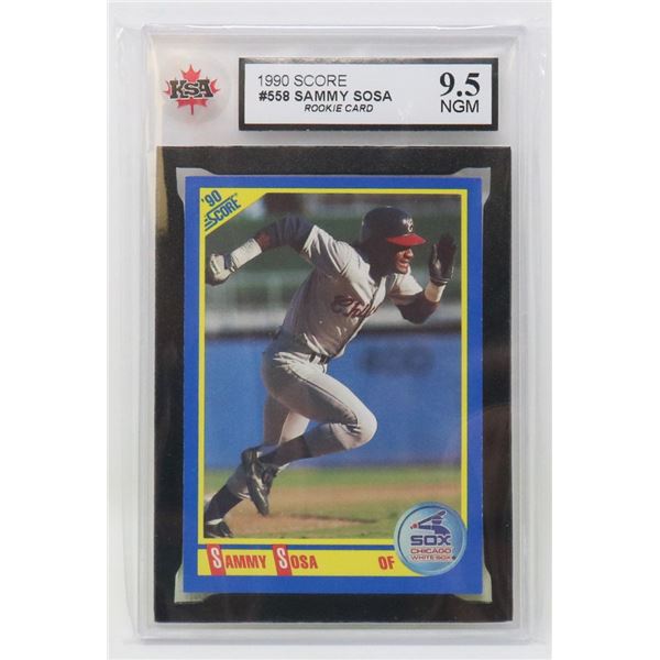 SAMMY SOSA ROOKIE KSA 9.5