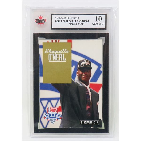 SHAQUILLE O'NEAL ROOKIE KSA 10