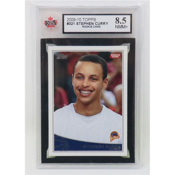 STEPHEN CURRY ROOKIE KSA 8.5