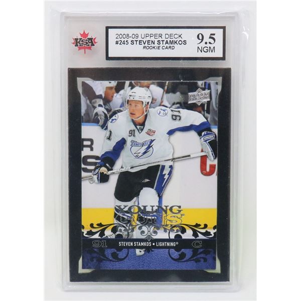 STEVEN STAMKOS ROOKIE YOUNG GUNS KSA 9.5