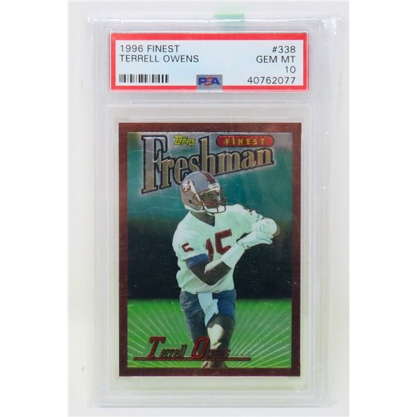 TERRELL OWENS ROOKIE PSA 10