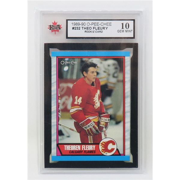 THEOREN FLEURY ROOKIE KSA 10