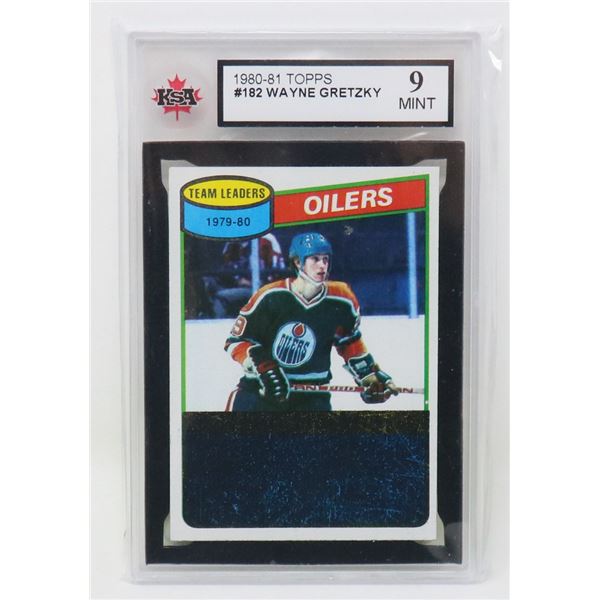 WAYNE GRETZKY UNSCRATCHED KSA 9