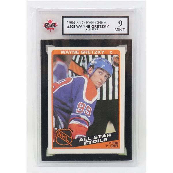 WAYNE GRETZKY VINTAGE 80'S ALL STAR KSA 9