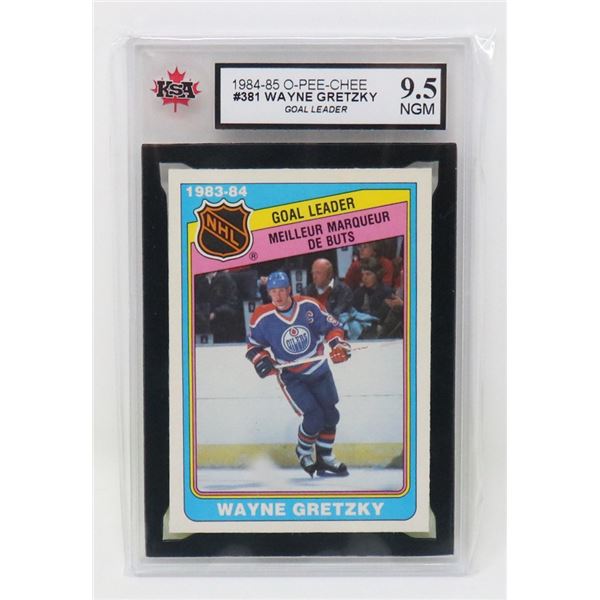 WAYNE GRETZKY VINTAGE 80'S GOAL LEADER KSA 9.5
