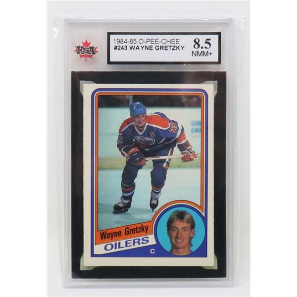 WAYNE GRETZKY VINTAGE 80'S REGULAR KSA 8.5