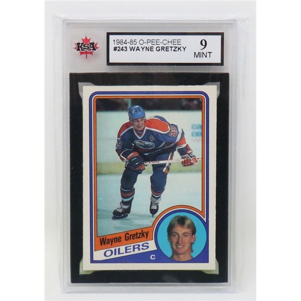 WAYNE GRETZKY VINTAGE 80'S REGULAR KSA 9