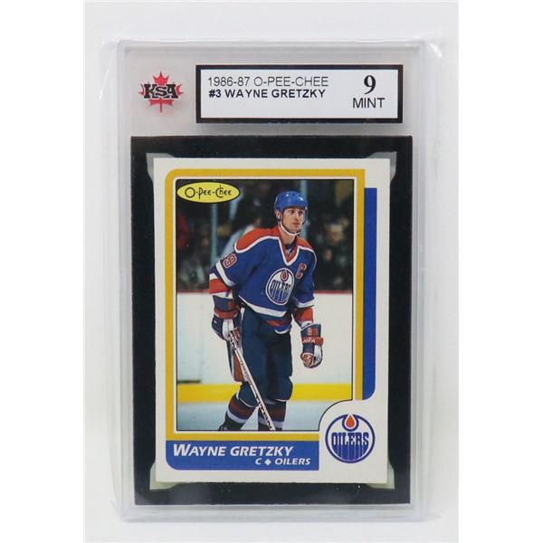 WAYNE GRETZKY VINTAGE 80'S REGULAR KSA 9
