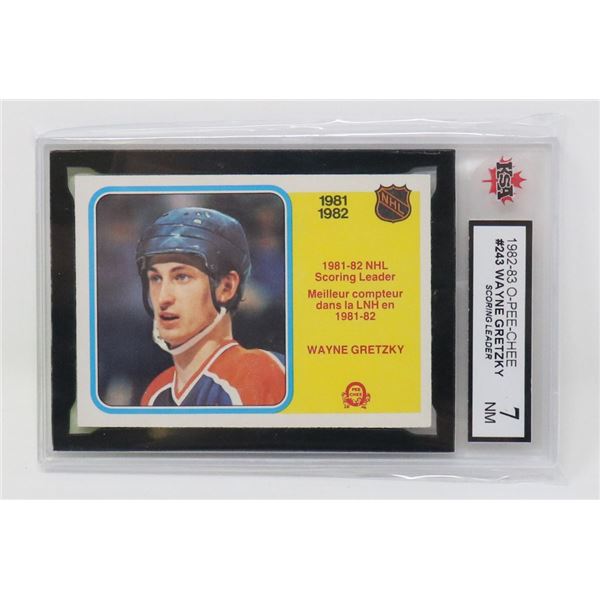WAYNE GRETZKY VINTAGE 80'S SCORING LEADER KSA 7