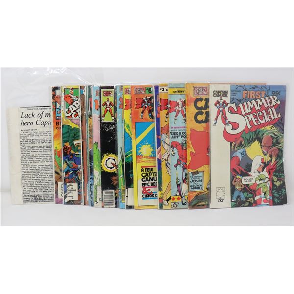 ORIGINAL 14 ISSUES + THE FIRST SUMMER SPECIAL  ISSUE + NEWSPAPER ARTICLE EXPLAINING FINANCIAL  SITUA