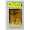 Image 2 : WCG GRADED 10 MINT 23KT GOLD MICKEY MANTLE