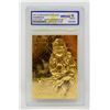 Image 1 : WCG GRADED 10 MINT 23KT GOLD STAR WARS CHEWBACCA