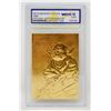 Image 1 : WCG GRADED 10 MINT 23KT GOLD STAR WARS YODA